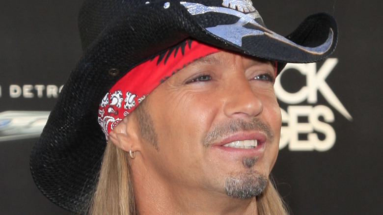 Bret Michaels smiling