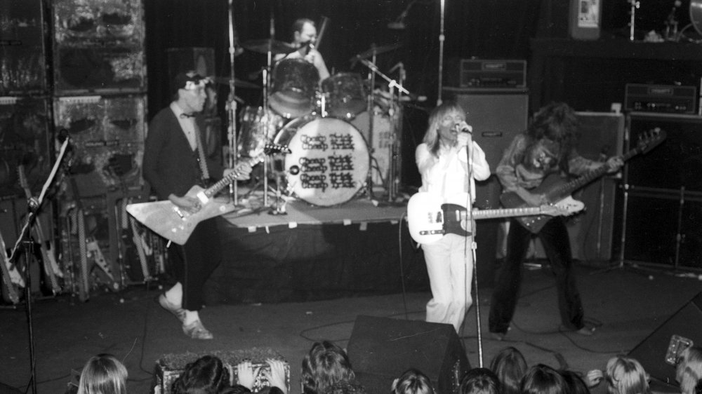 Cheap Trick playing circa 1970