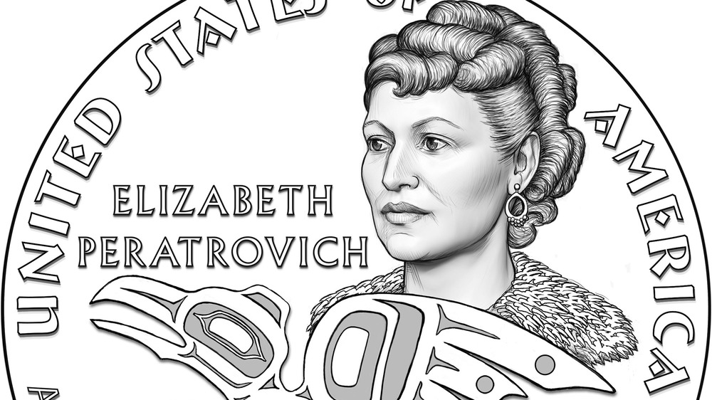 Elizabeth Peratrovich commemorative coin art