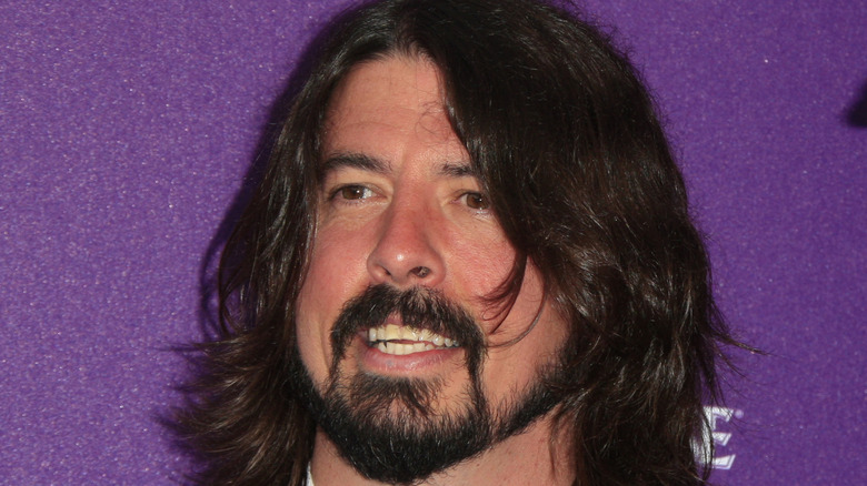 Dave Grohl smiling