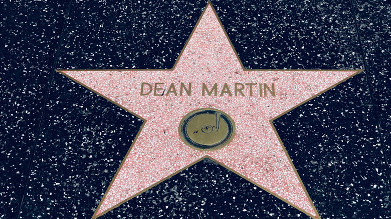 Dean Martin's Hollywood star
