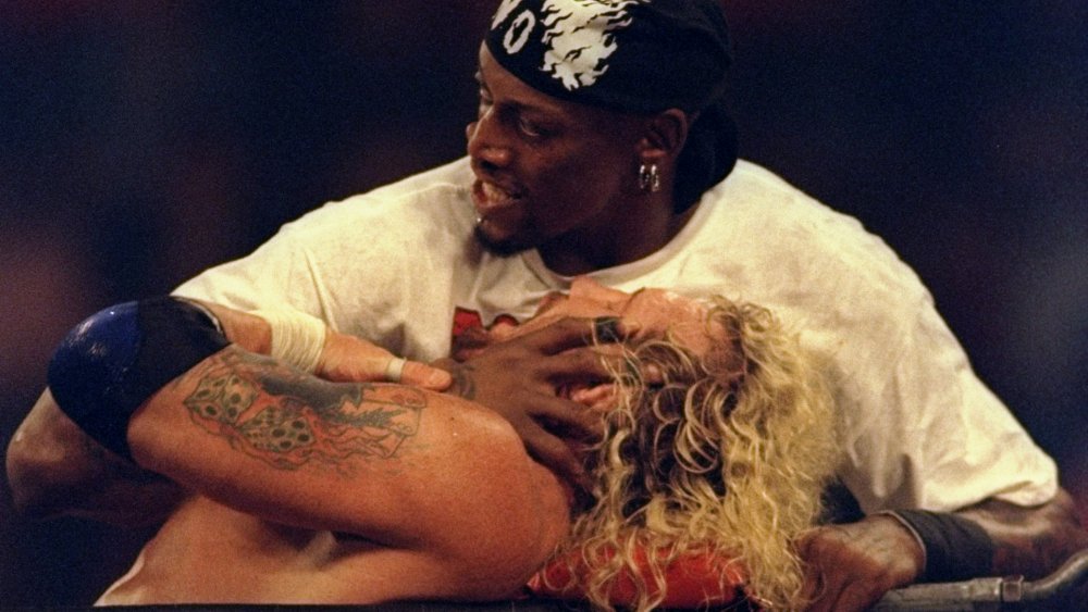 Dennis Rodman and Diamond Dallas Page