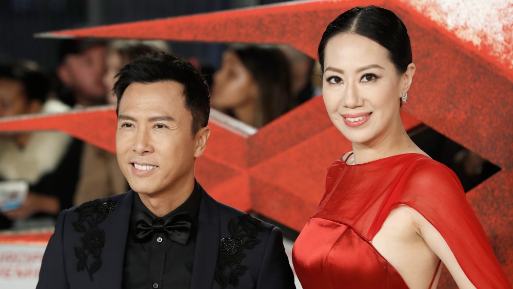 Donnie Yen and Cissy Wang