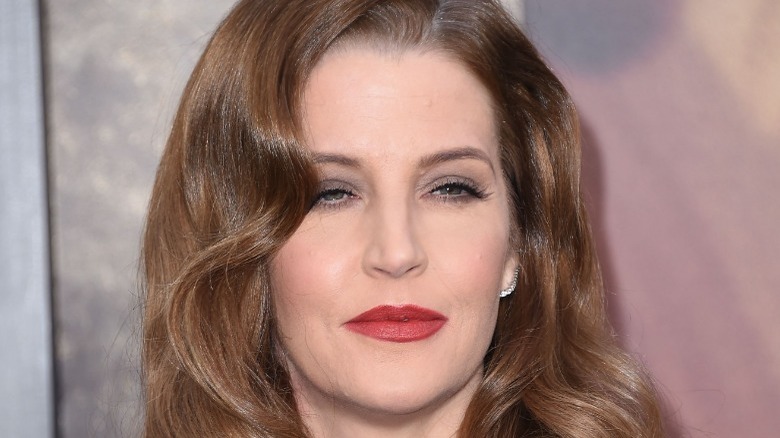 Lisa Marie Presley on red carpet