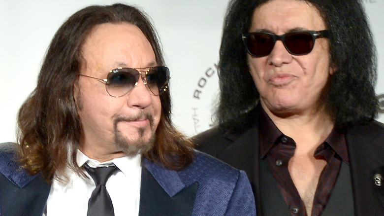 Ace Frehley and Gene Simmons