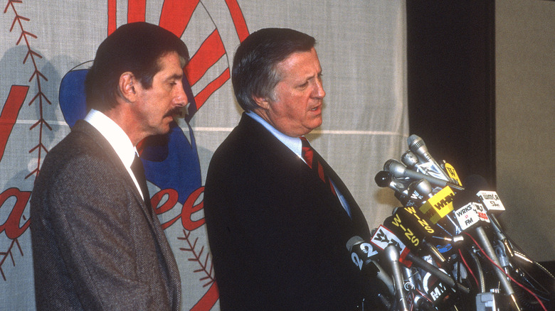 Billy Martin and George Steinbrenner