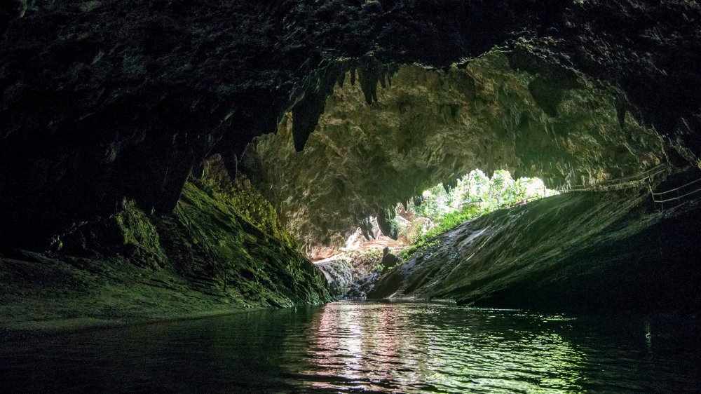 A cave in Thailand