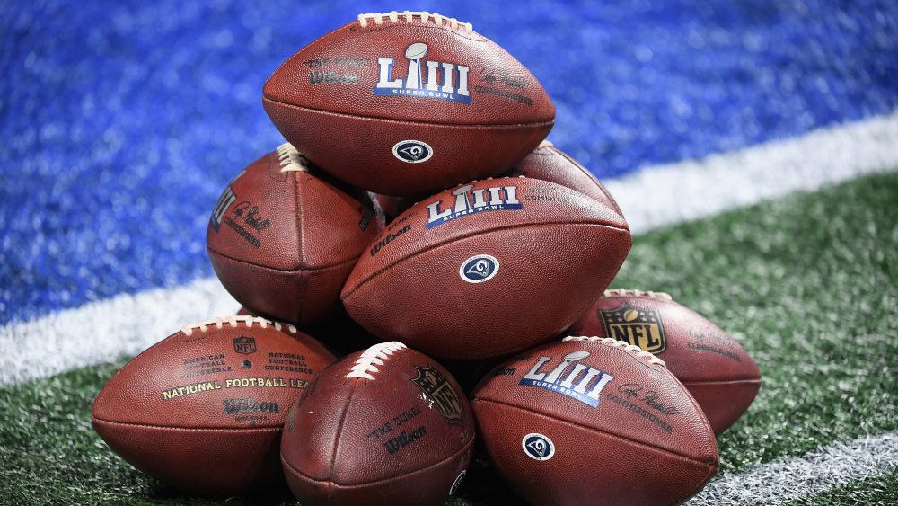 Super Bowl footballs