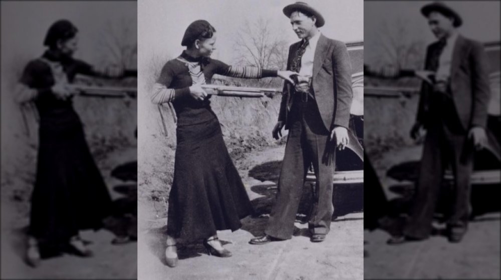 Bonnie and Clyde and guns