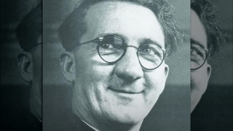 Hugh O'Flaherty smiling