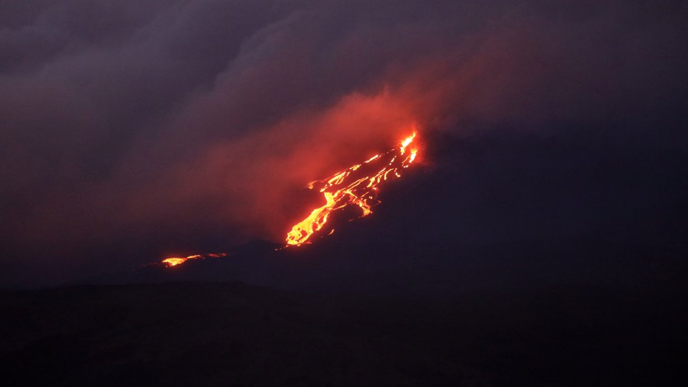 Volcanic eruption