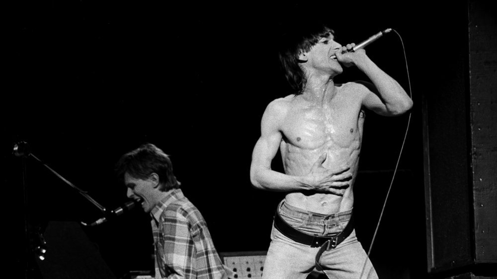 David Bowie and Iggy Pop in Concert