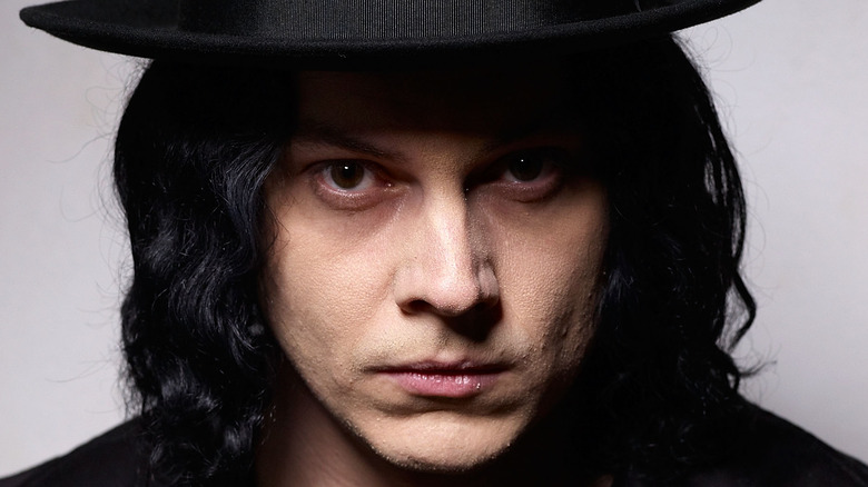 Jack White in black hat