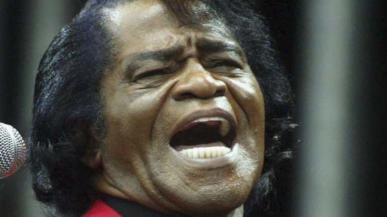 James Brown singing