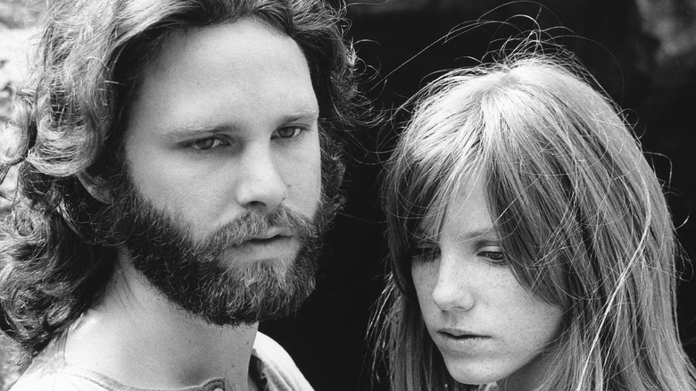 Jim Morrison and Pamela Courson