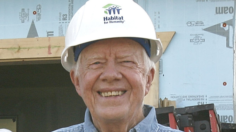 Jimmy Carter smiling