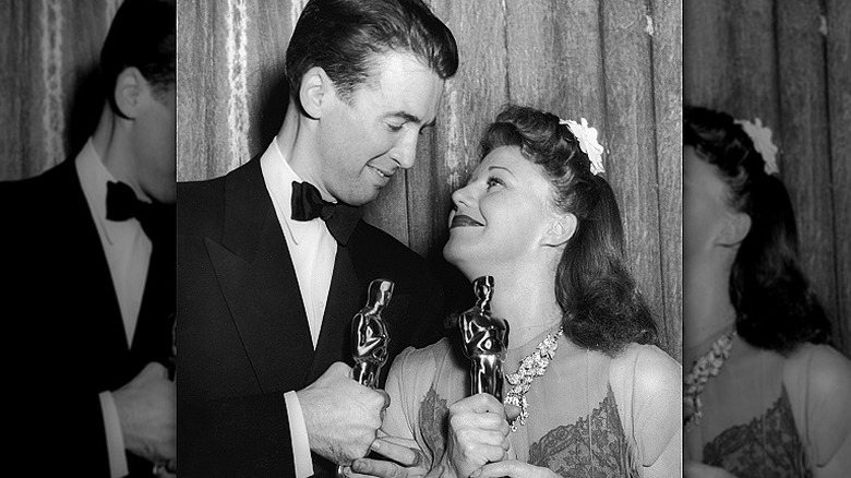 Jimmy Stewart and Ginger Rogers