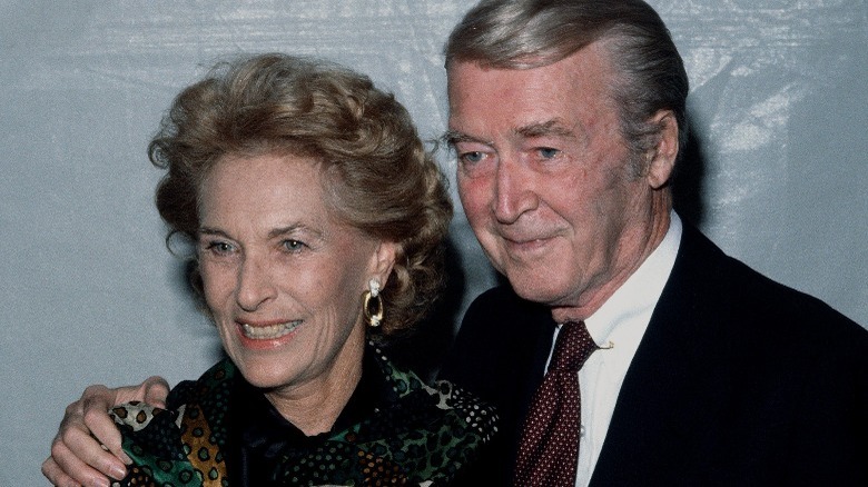 Jimmy Stewart and Gloria McLean