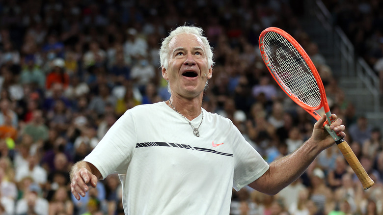John McEnroe in 2022 