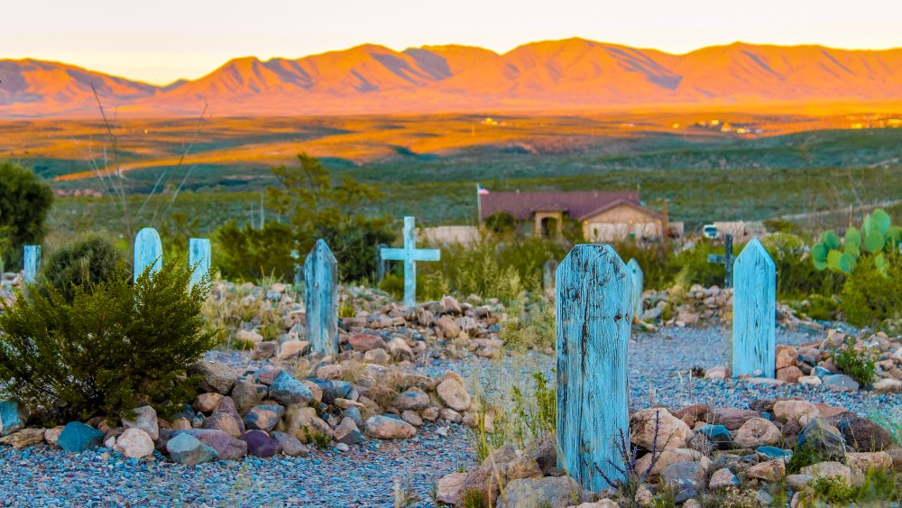 Boot Hill graveyard in Tombstone