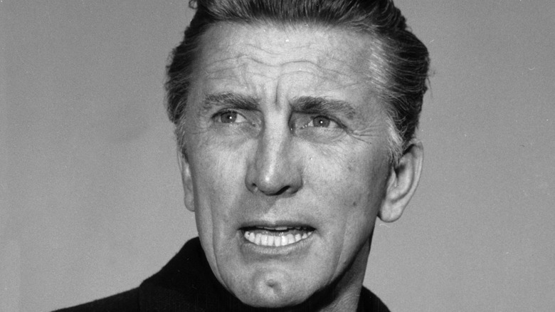 Kirk Douglas in action