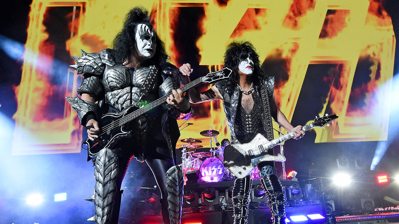 Gene Simmons and Paul Stanley live