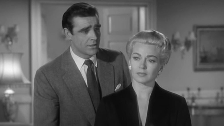 Lana Turner and Sean Connery acting