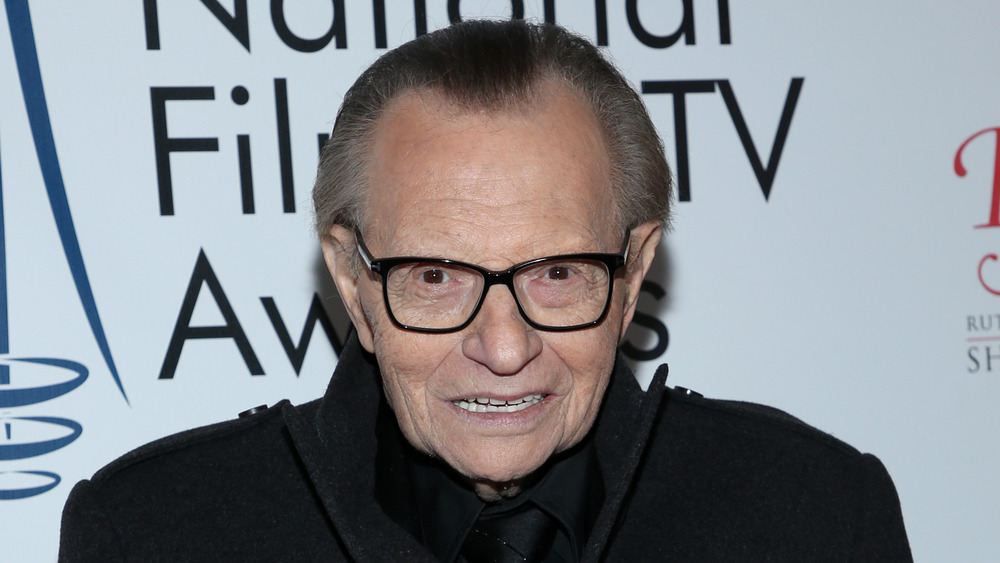 Broadcaster Larry KIng