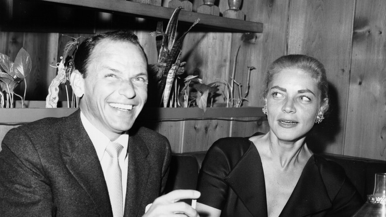 Frank Sinatra and Lauren Bacall