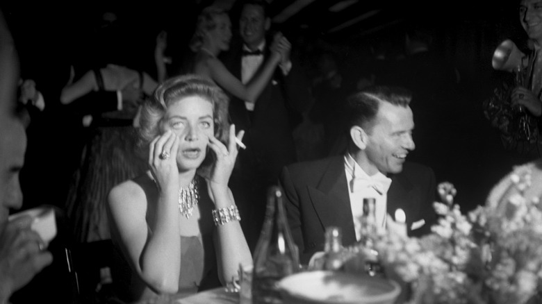 Lauren Bacall and Frank Sinatra