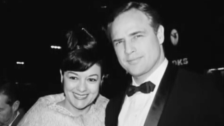 Movita Castaneda and Marlon Brando