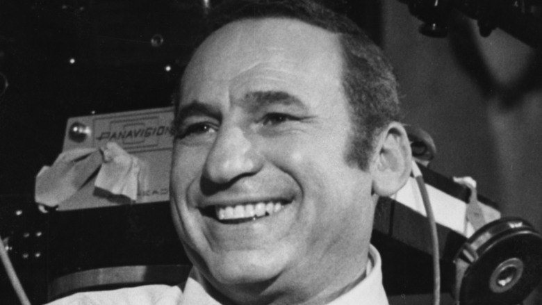 Smiling Mel Brooks