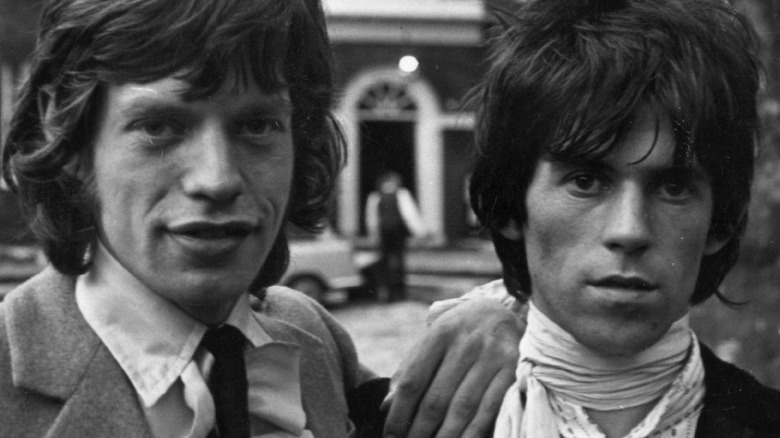 Mick Jagger and Keith Richards