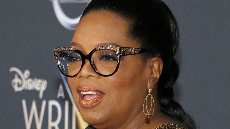 Oprah winfrey wearing glasses