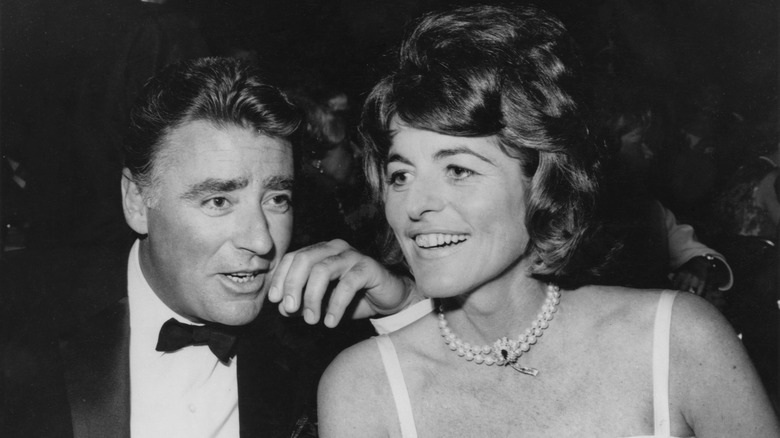 Peter Lawford and wife, Pat Kennedy