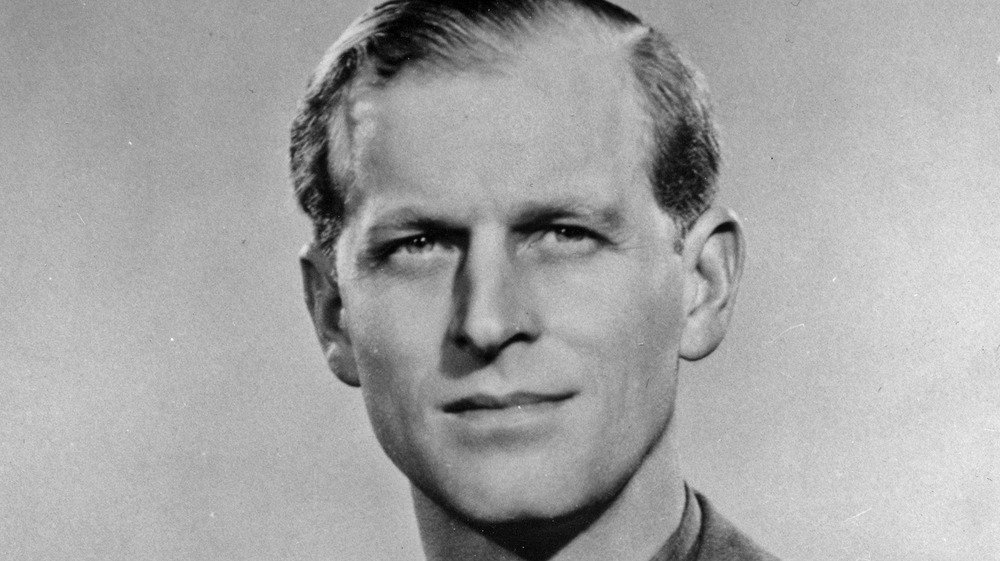 Prince Philip in military uniform