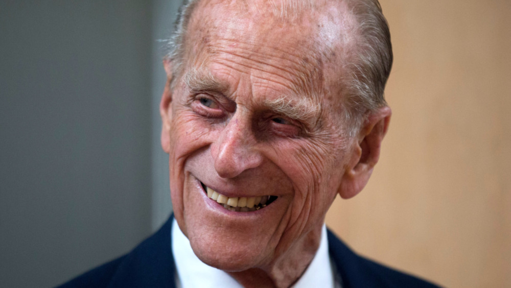 Prince Philip smiling