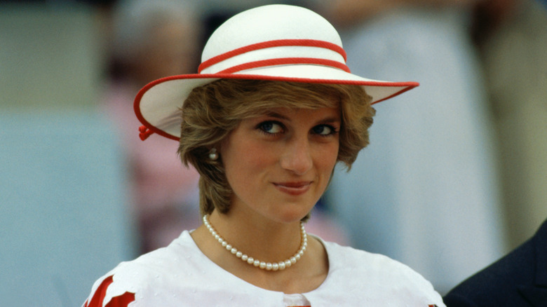 Princess Diana smiling