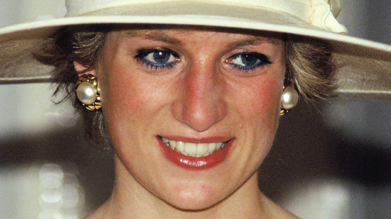 Princess Diana smiling