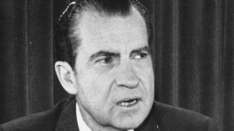 Nixon in white house
