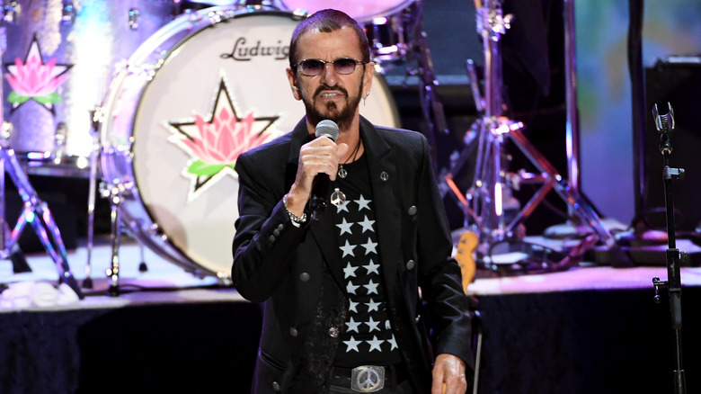 Ringo Starr singing