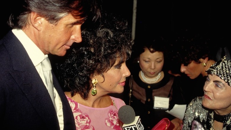 Elizabeth Taylor at AMFAR fundraiser