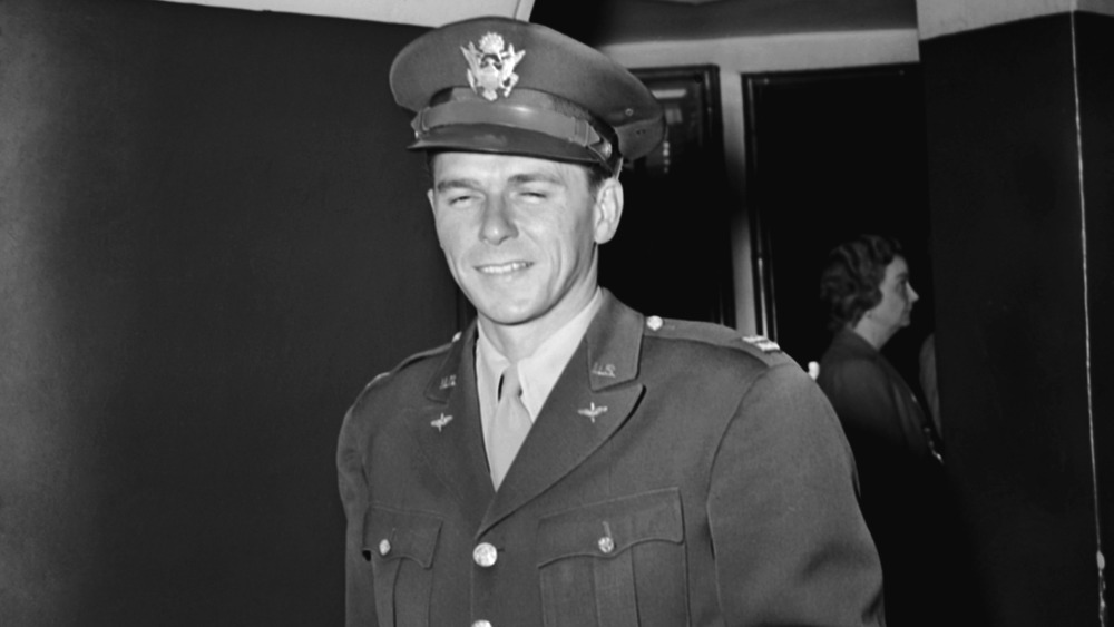 President Ronald Reagan, military career