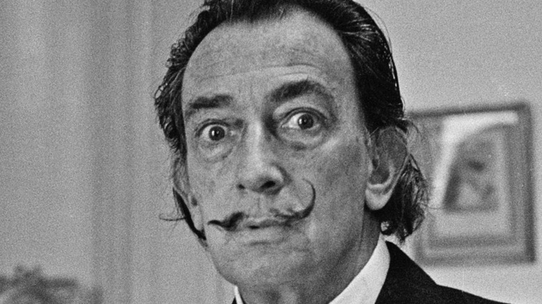 Spanish artist Salvador Dali