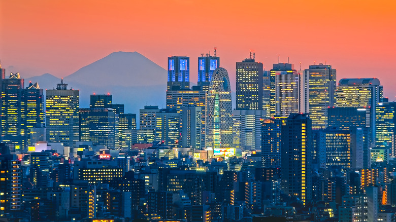 Tokyo skyline