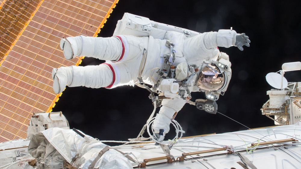 Astronaut on a spacewalk