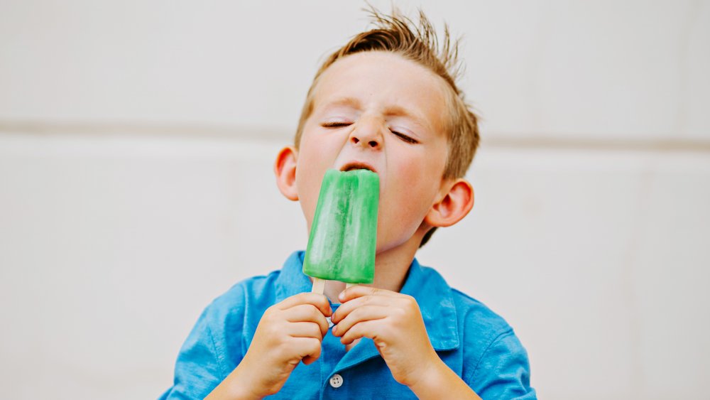 little boy popsicle