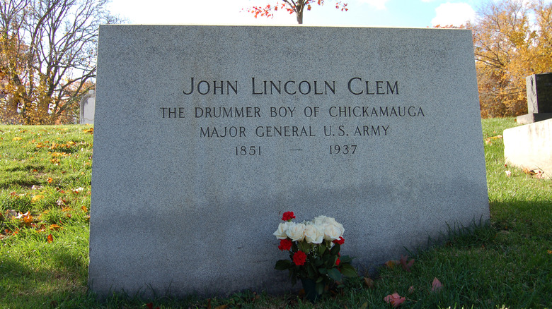 John Clem's grave
