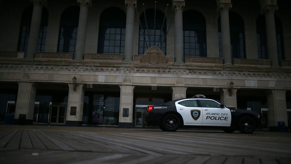 Atlantic City police squad car