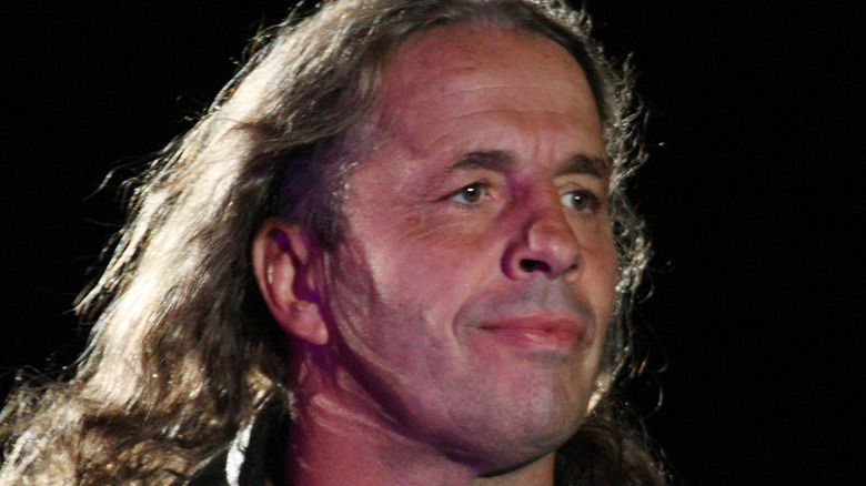 Bret Hart in ring